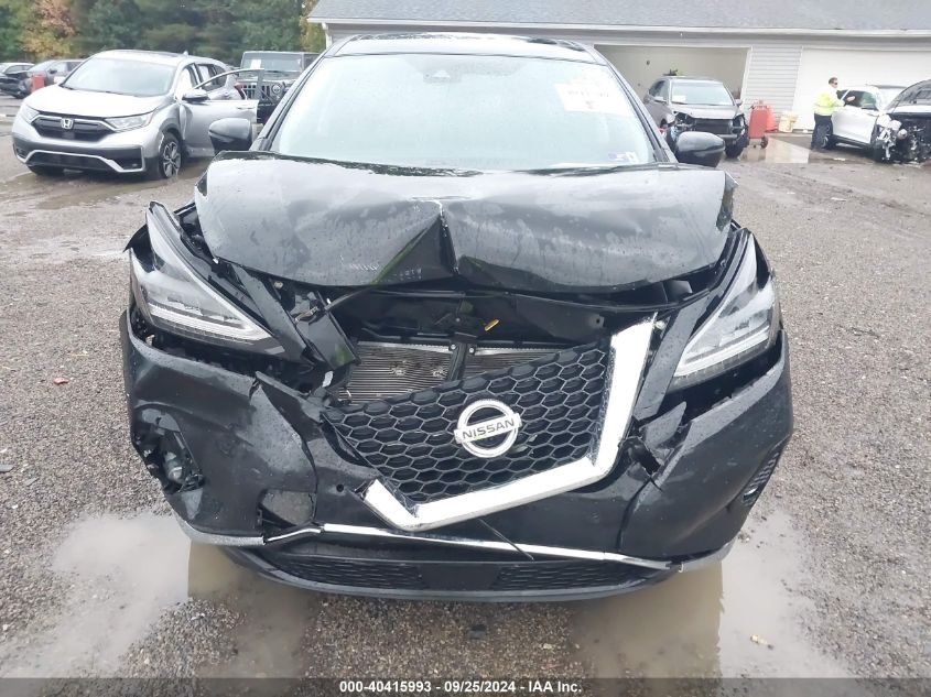 2021 Nissan Murano Sl Intelligent Awd VIN: 5N1AZ2CS3MC144709 Lot: 40415993