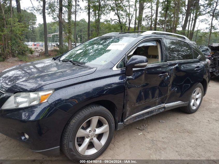 2010 Lexus Rx 350 VIN: 2T2BK1BA1AC058975 Lot: 40416015