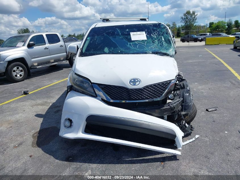 2017 Toyota Sienna Se Premium 8 Passenger VIN: 5TDXZ3DC1HS815147 Lot: 40416032