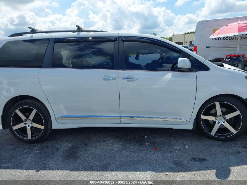 2017 Toyota Sienna Se Premium 8 Passenger VIN: 5TDXZ3DC1HS815147 Lot: 40416032