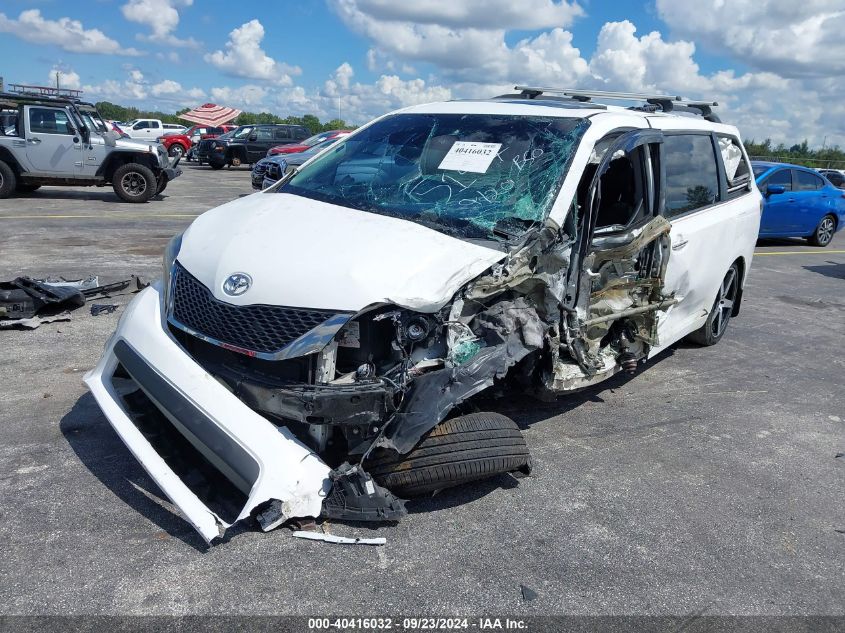 2017 Toyota Sienna Se Premium 8 Passenger VIN: 5TDXZ3DC1HS815147 Lot: 40416032