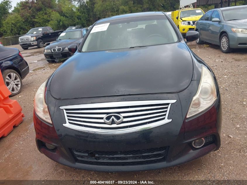 2011 Infiniti G37 Sedan Journey VIN: JN1CV6AP2BM510264 Lot: 40416037