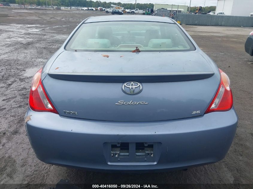 2004 Toyota Camry Solara Se VIN: 4T1CE38P74U849716 Lot: 40416050