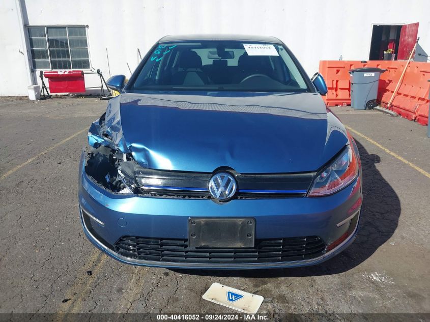 2016 Volkswagen E-Golf Se VIN: WVWKP7AU0GW914898 Lot: 40416052