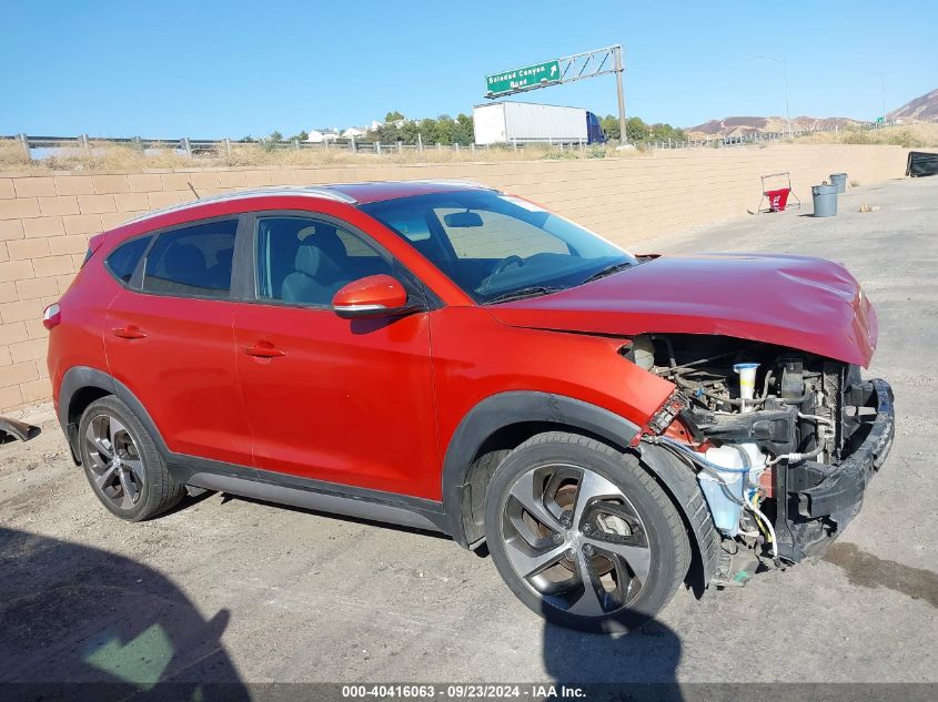 2017 Hyundai Tucson Sport VIN: KM8J33A21HU356857 Lot: 40416063