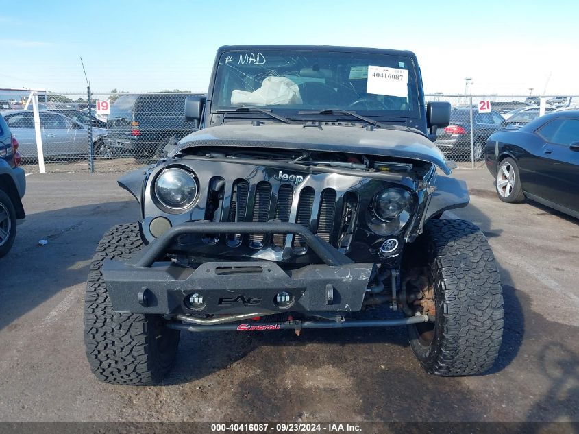 2012 Jeep Wrangler Unlimited Sport VIN: 1C4HJWDG6CL276521 Lot: 40416087