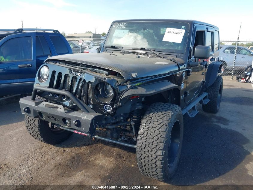 2012 Jeep Wrangler Unlimited Sport VIN: 1C4HJWDG6CL276521 Lot: 40416087