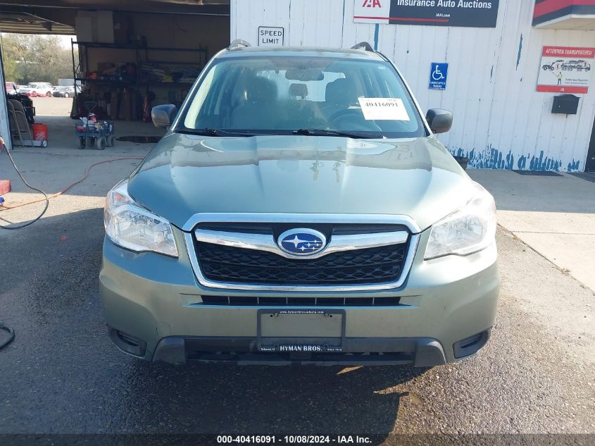 2015 Subaru Forester 2.5I VIN: JF2SJABC8FH596800 Lot: 40416091