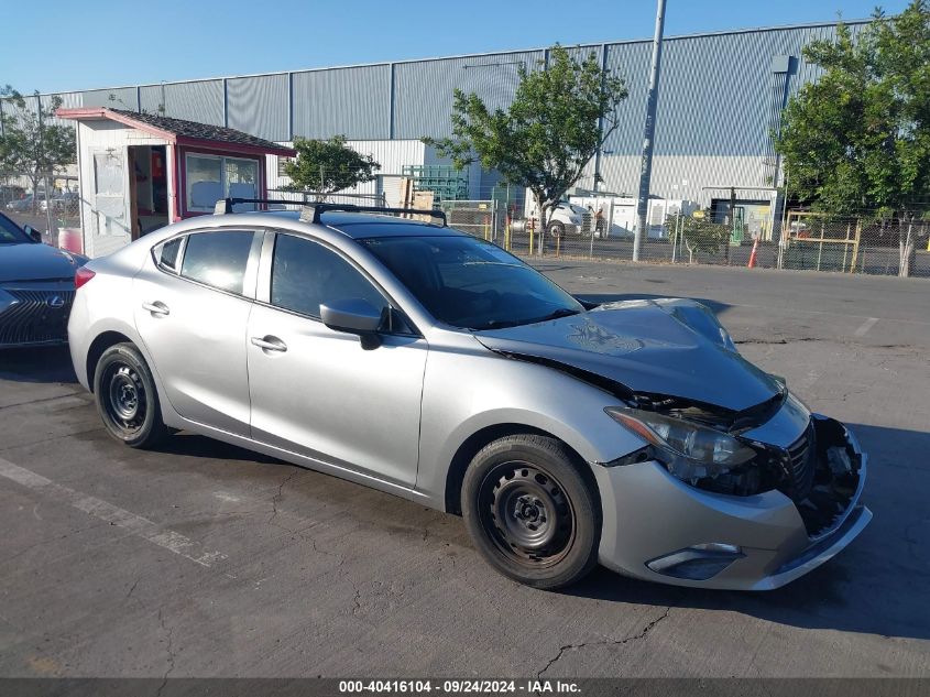 2015 MAZDA MAZDA3 I SPORT - 3MZBM1U75FM196496