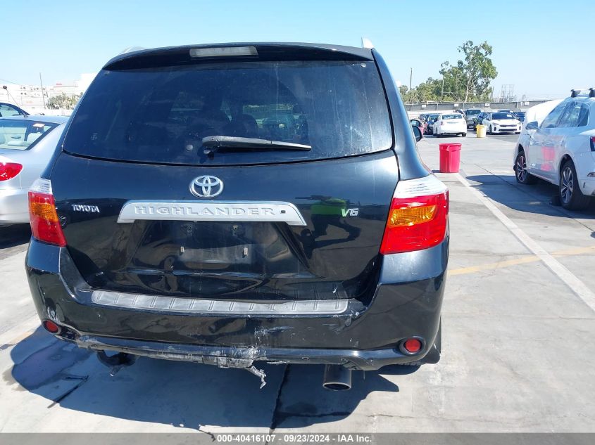 2009 Toyota Highlander Limited VIN: JTEDS42A192084237 Lot: 40416107