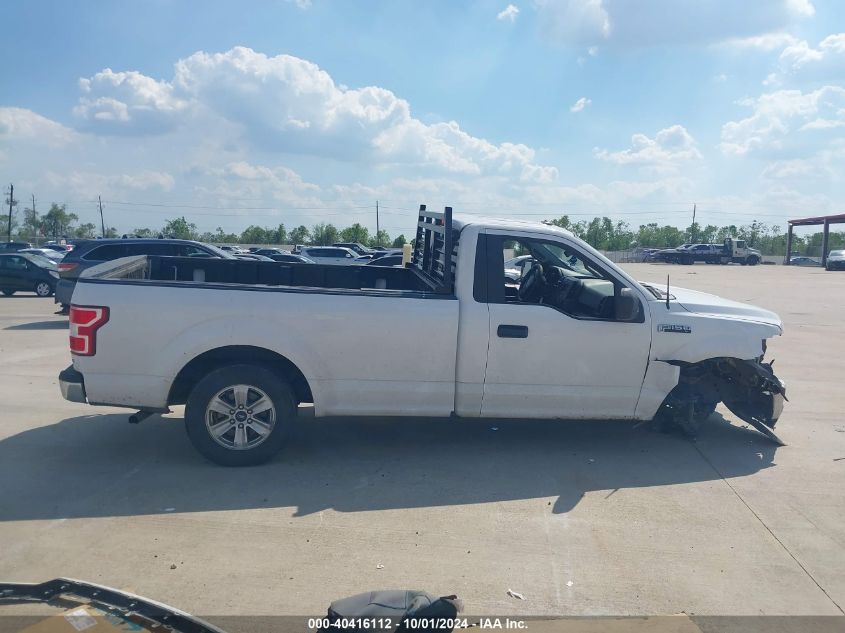 2019 Ford F-150 Xl VIN: 1FTMF1CB5KKE14143 Lot: 40416112