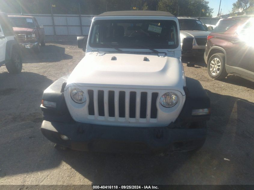 2020 Jeep Wrangler Sport S 4X4 VIN: 1C4GJXAGXLW233370 Lot: 40416118