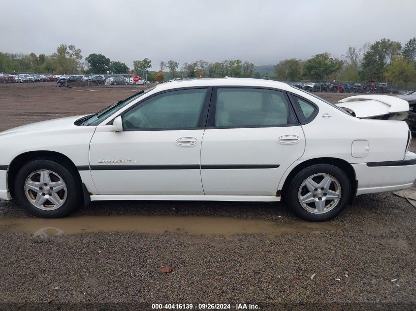 2003 Chevy Impala Ls VIN: 2G1WH55KX39234028 Lot: 40416139