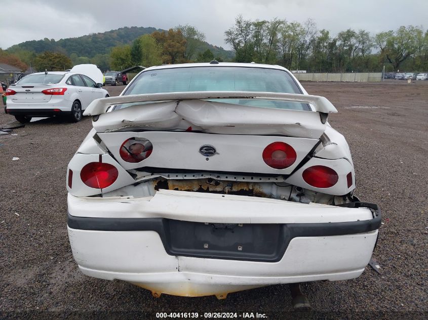 2003 Chevy Impala Ls VIN: 2G1WH55KX39234028 Lot: 40416139