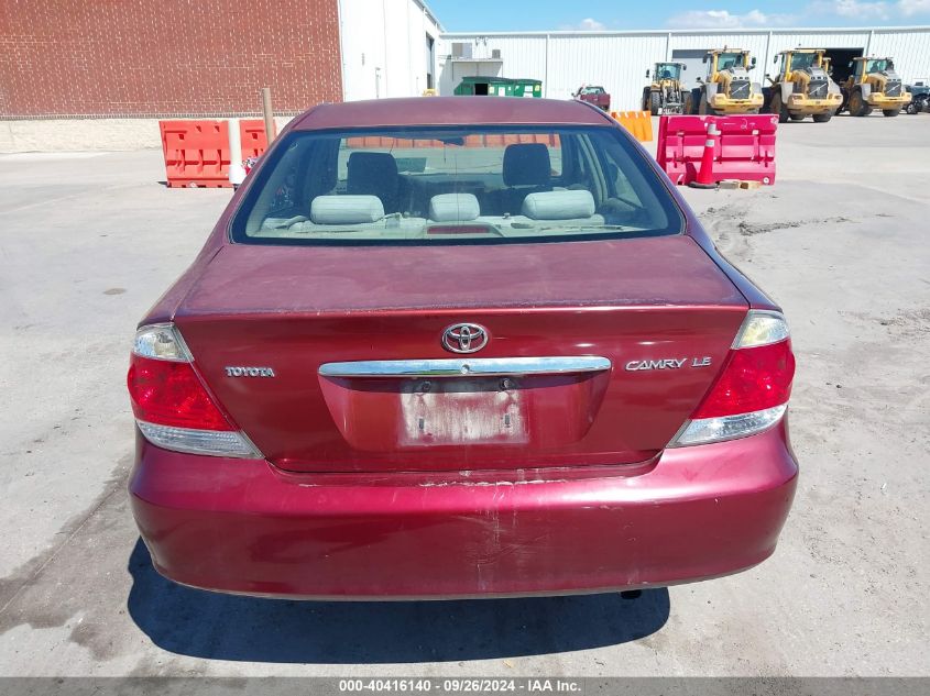 2006 Toyota Camry Le VIN: 4T1BE32K06U145157 Lot: 40416140