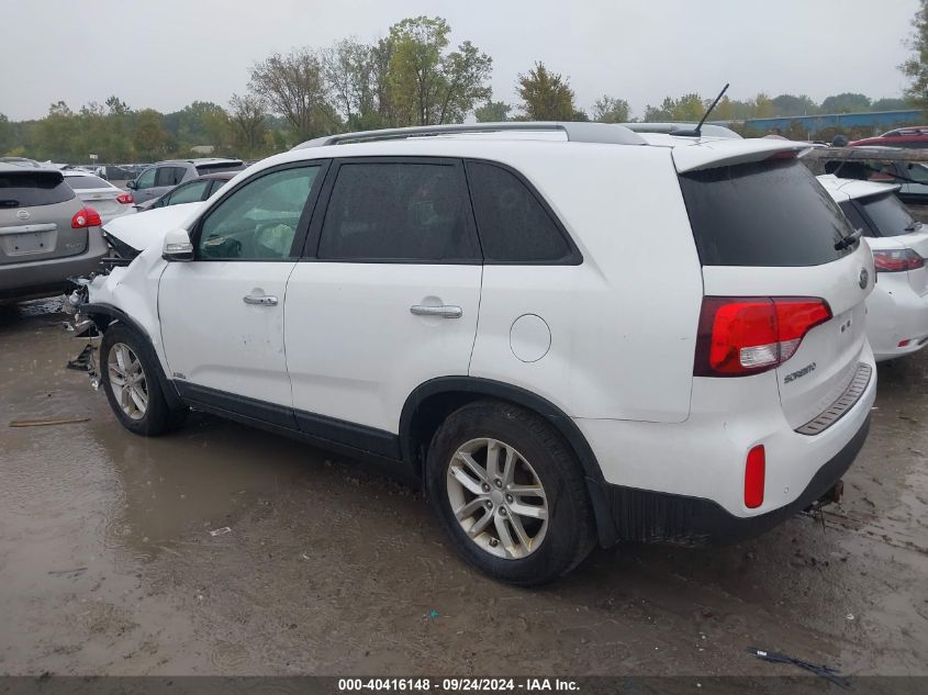 2014 Kia Sorento Lx VIN: 5XYKTCA69EG447061 Lot: 40416148