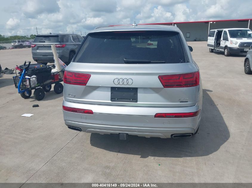 2018 Audi Q7 Prestige VIN: WA1VAAF77JD041694 Lot: 40416149