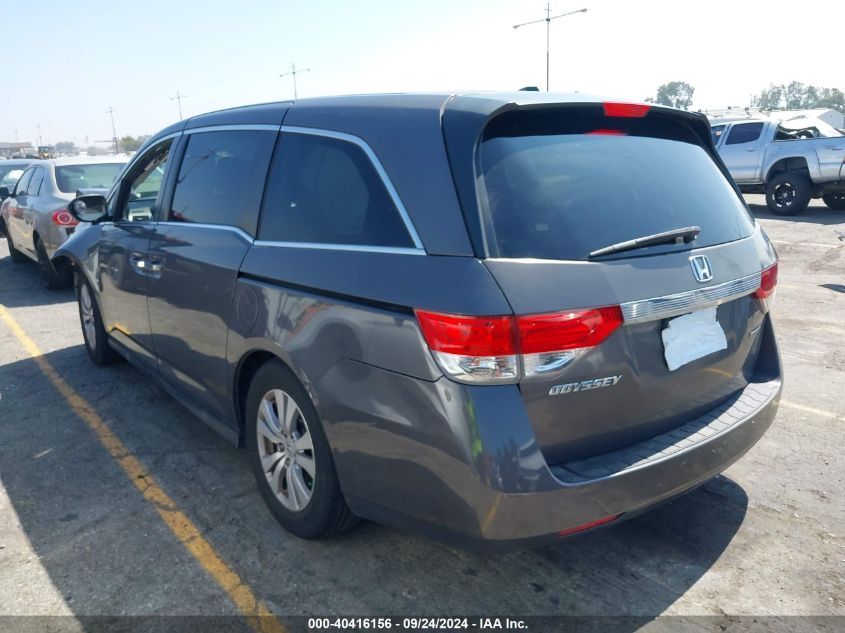 5FNRL5H33GB133101 2016 Honda Odyssey Se