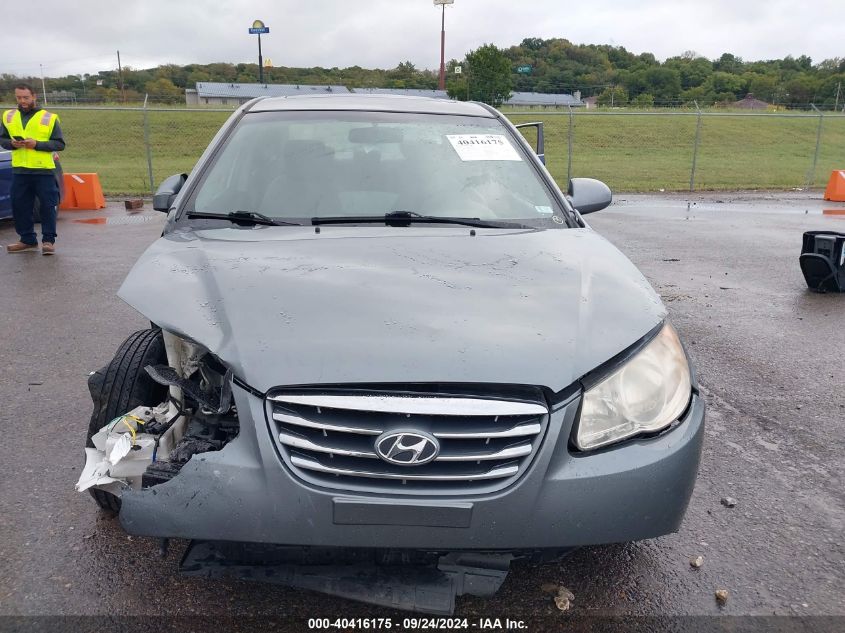 2010 Hyundai Elantra Blue/Gls/Se VIN: KMHDU4AD4AU190731 Lot: 40416175