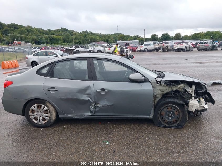2010 HYUNDAI ELANTRA VIN: KMHDU4AD4AU190731