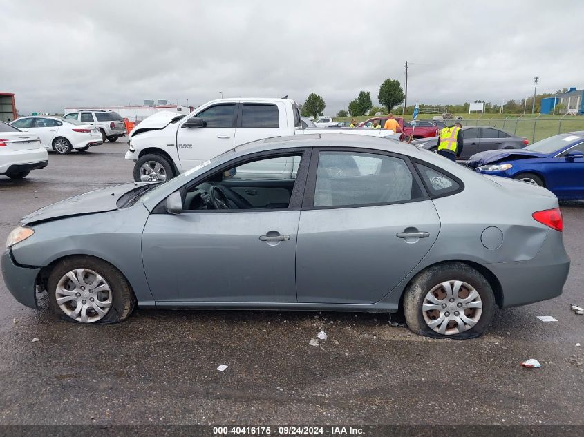 2010 Hyundai Elantra Blue/Gls/Se VIN: KMHDU4AD4AU190731 Lot: 40416175