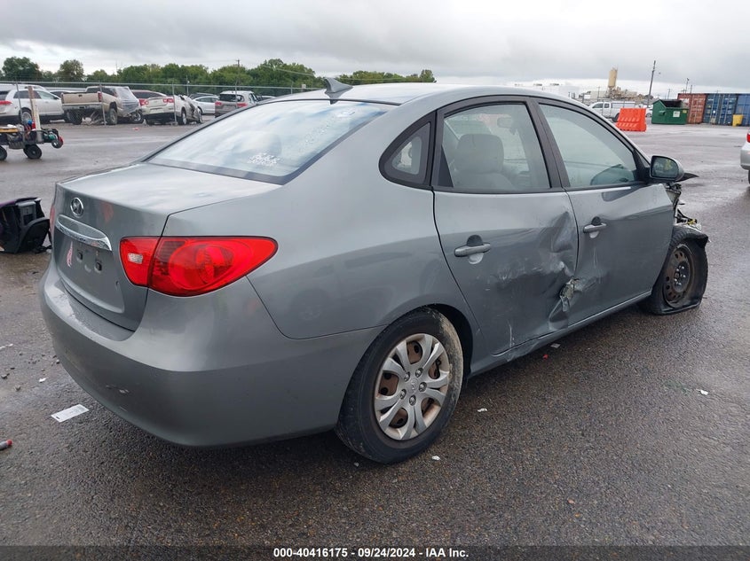 2010 HYUNDAI ELANTRA VIN: KMHDU4AD4AU190731