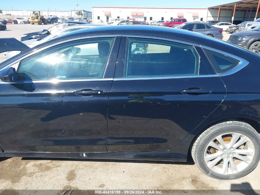 2016 Chrysler 200 Limited VIN: 1C3CCCAB5GN126572 Lot: 40416199