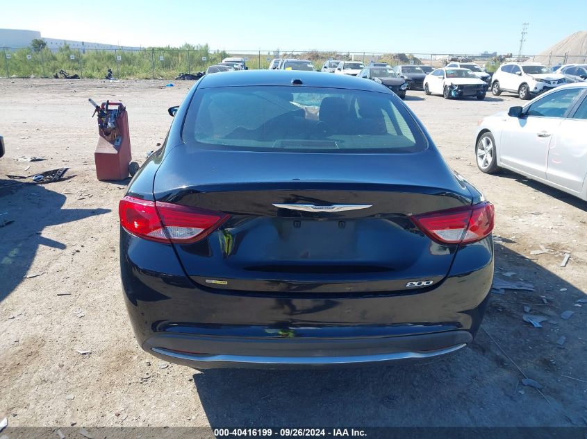 2016 Chrysler 200 Limited VIN: 1C3CCCAB5GN126572 Lot: 40416199