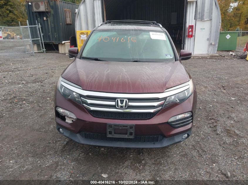 5FNYF6H5XHB052933 2017 Honda Pilot Ex-L