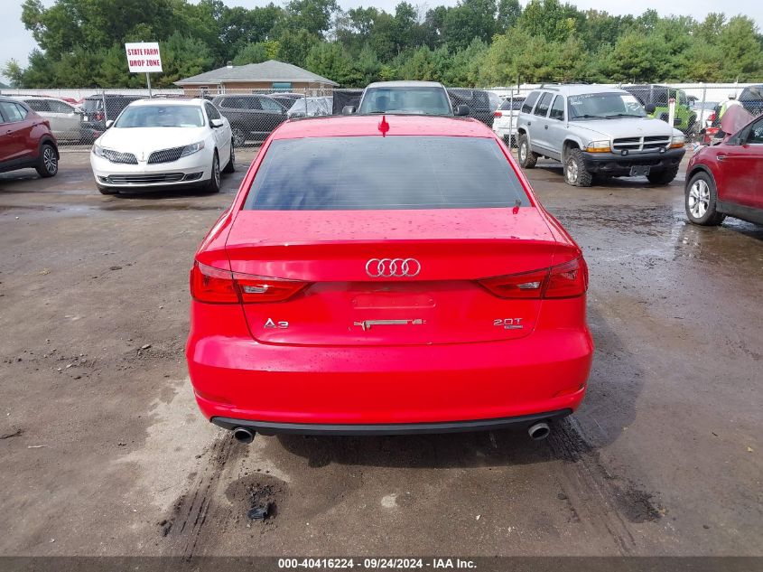 2015 Audi A3 2.0T Premium VIN: WAUBFGFF6F1010608 Lot: 40416224