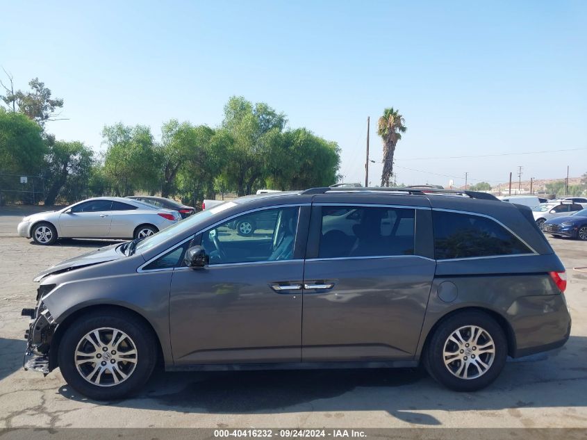 2012 Honda Odyssey Exl VIN: 5FNRL5H60CB112999 Lot: 40416232