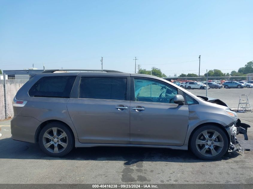 2016 Toyota Sienna Se 8 Passenger VIN: 5TDXK3DC3GS765273 Lot: 40416238