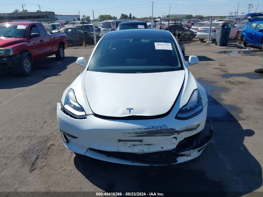 2019 Tesla Model 3 Long Range/Performance VIN: 5YJ3E1EBXKF433344 Lot: 40416266