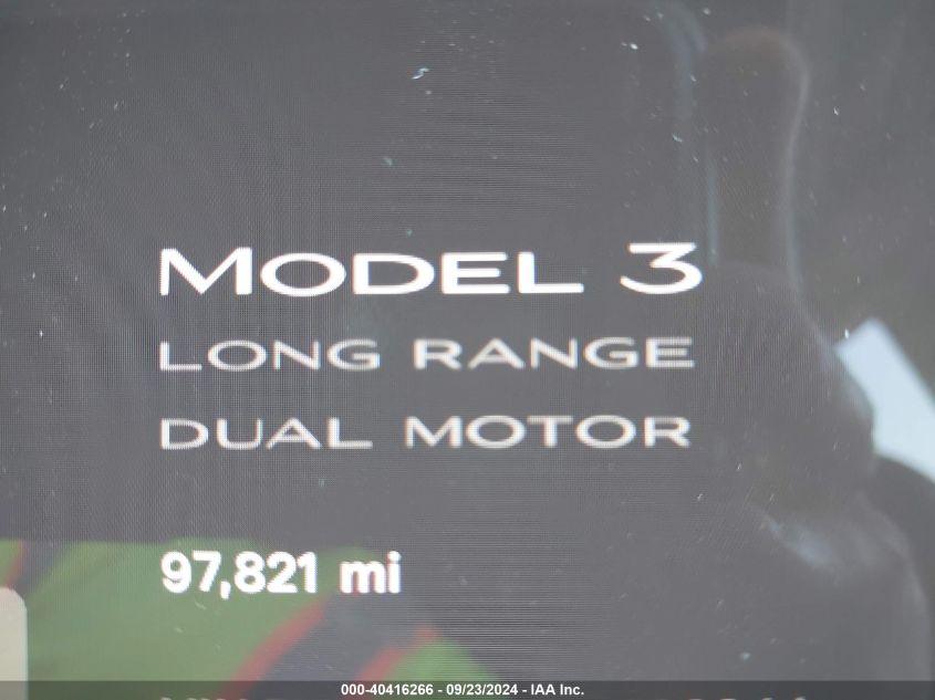 2019 Tesla Model 3 Long Range/Performance VIN: 5YJ3E1EBXKF433344 Lot: 40416266