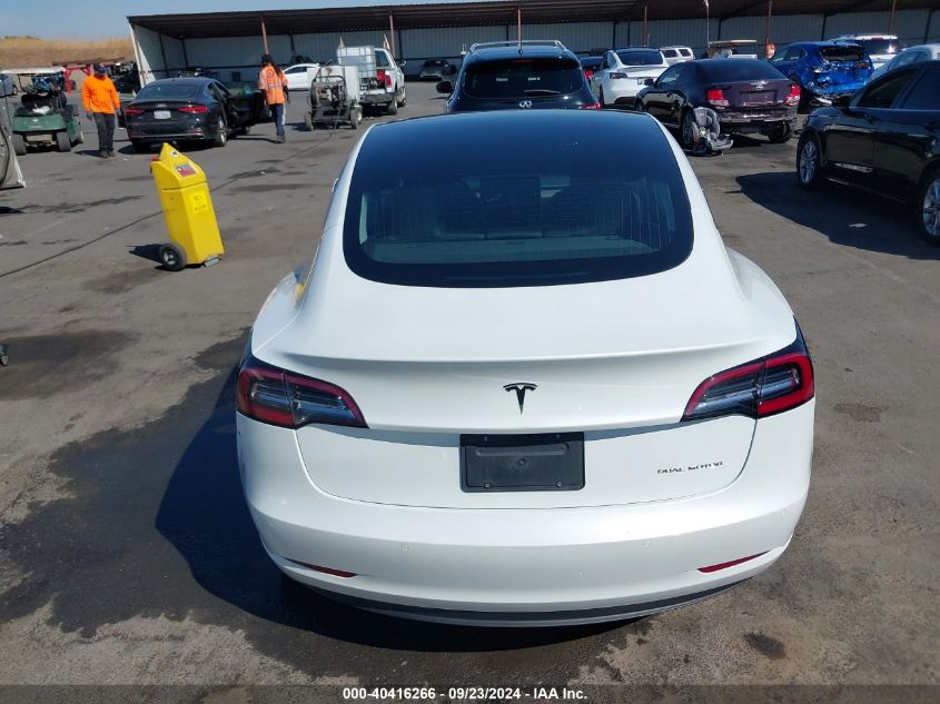 2019 Tesla Model 3 Long Range/Performance VIN: 5YJ3E1EBXKF433344 Lot: 40416266