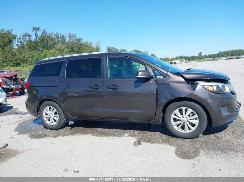 2017 Kia Sedona Lx VIN: KNDMB5C16H6318453 Lot: 40416291