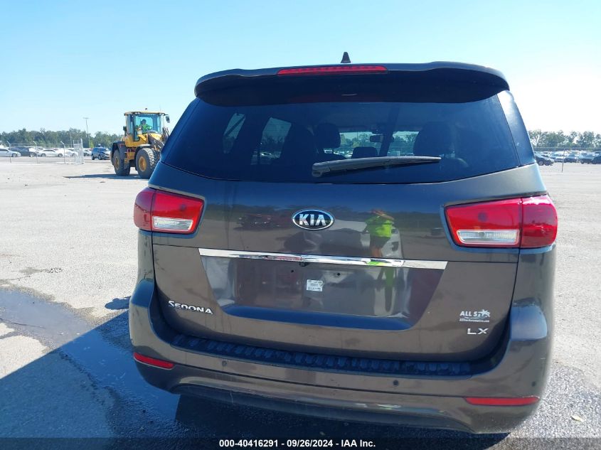 2017 Kia Sedona Lx VIN: KNDMB5C16H6318453 Lot: 40416291