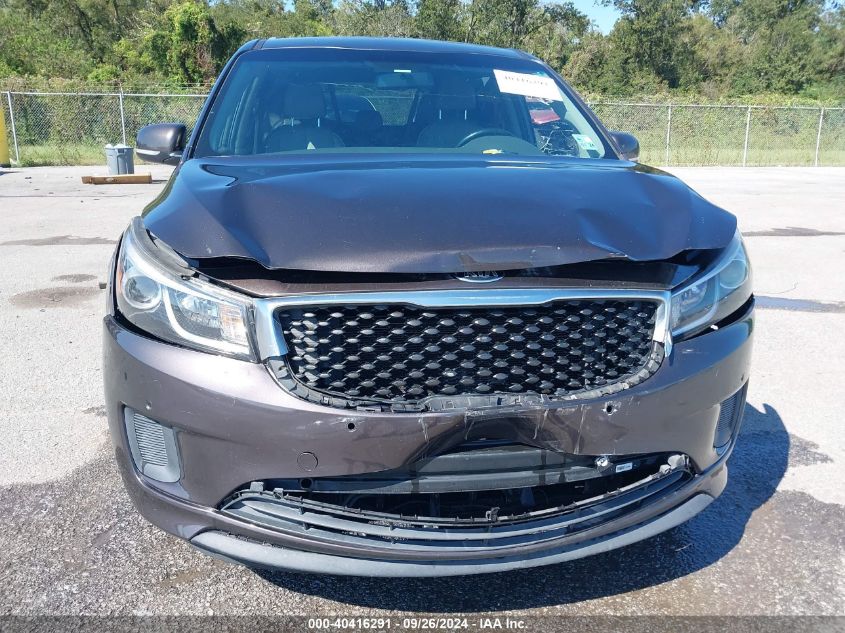 2017 Kia Sedona Lx VIN: KNDMB5C16H6318453 Lot: 40416291