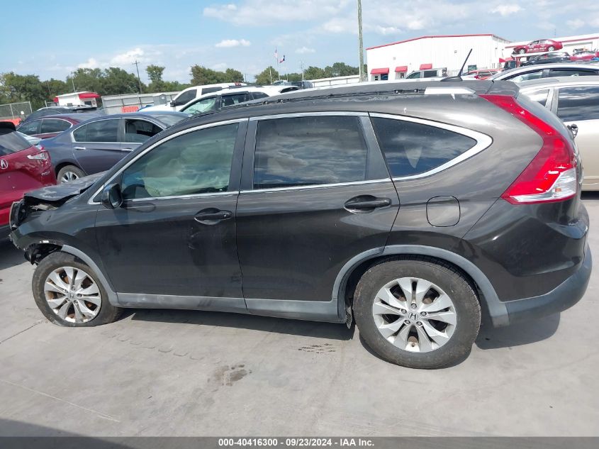 2013 Honda Cr-V Ex-L VIN: 5J6RM3H79DL037447 Lot: 40416300