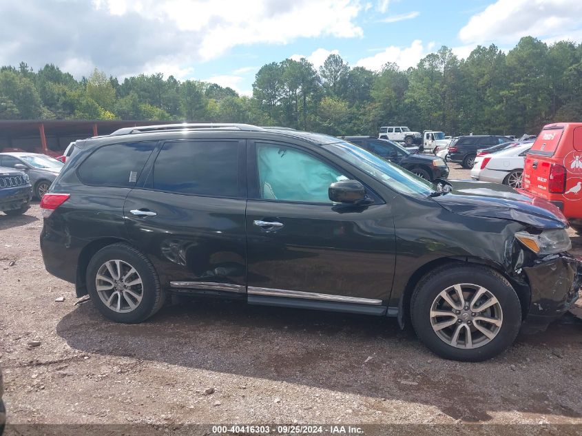 2015 Nissan Pathfinder Sl VIN: 5N1AR2MM6FC720425 Lot: 40416303