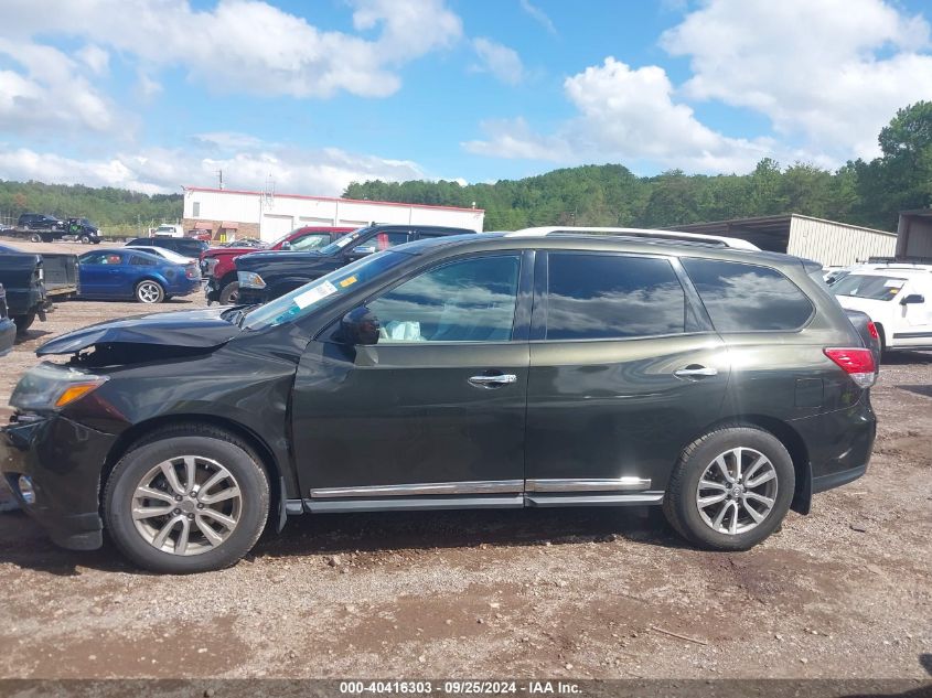 2015 Nissan Pathfinder Sl VIN: 5N1AR2MM6FC720425 Lot: 40416303