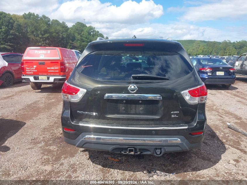 2015 Nissan Pathfinder Sl VIN: 5N1AR2MM6FC720425 Lot: 40416303