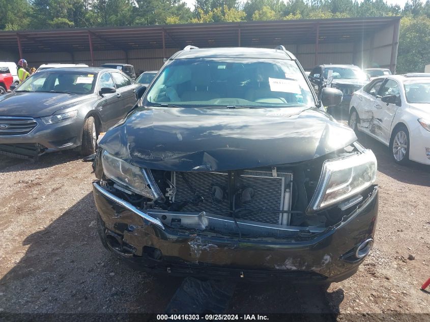 2015 Nissan Pathfinder Sl VIN: 5N1AR2MM6FC720425 Lot: 40416303