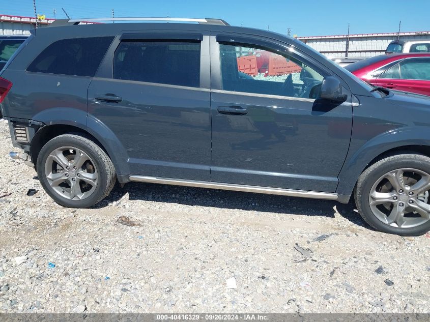 2017 Dodge Journey Crossroad VIN: 3C4PDCGG4HT643554 Lot: 40416329