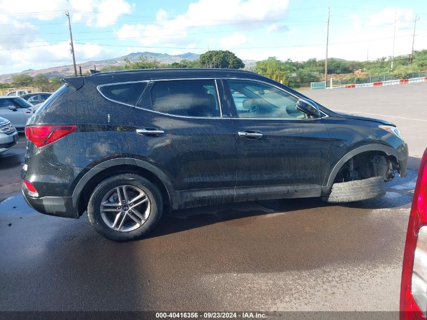 2018 Hyundai Santa Fe Sport 2.4L VIN: 5NMZU3LBXJH064770 Lot: 40416356