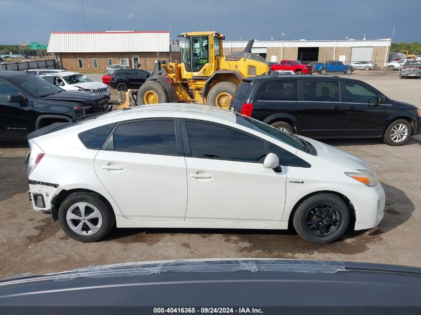 2014 Toyota Prius Four VIN: JTDKN3DU6E1744650 Lot: 40416365