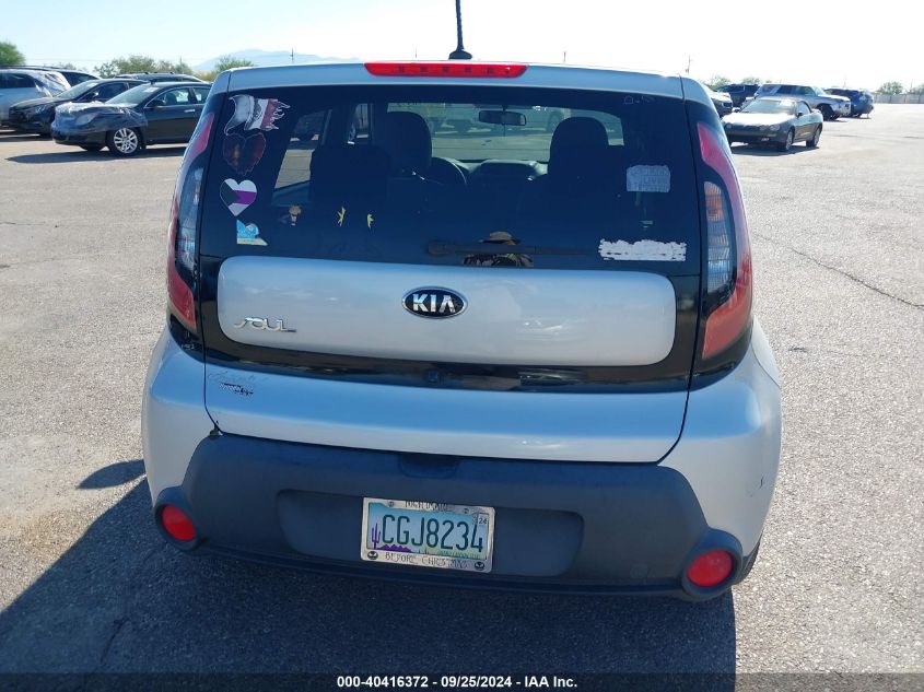 2016 Kia Soul VIN: KNDJN2A25G7871141 Lot: 40416372