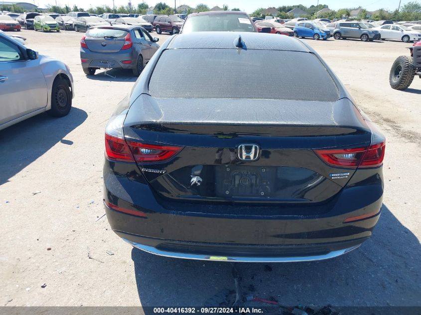 2019 Honda Insight Touring VIN: 19XZE4F90KE003223 Lot: 40416392