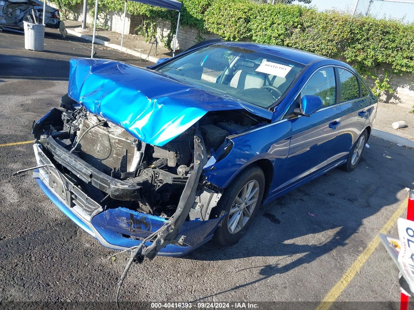 VIN 5NPE24AF7KH778540 2019 HYUNDAI SONATA SE