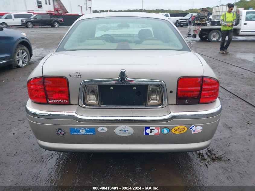 2002 Lincoln Ls V6 Auto/V6 Manual VIN: 1LNHM86S72Y709667 Lot: 40416401